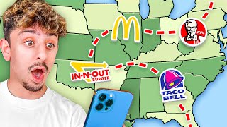 Letting Google Maps Decide What I Eat For 24 Hours