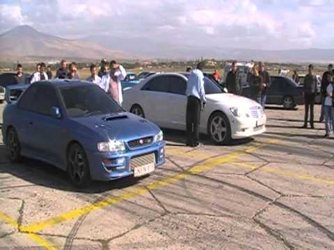 Subaru Impreza WRX STi Type-R vs Mercedes-Benz s-600 N1 (Armenian Drag Rec)
