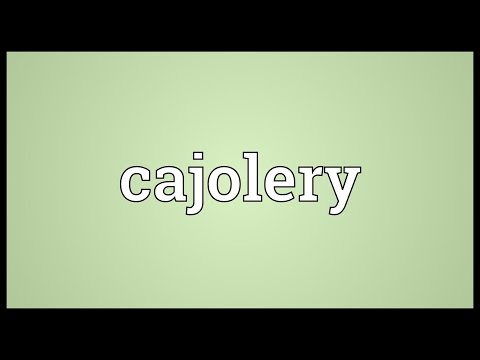 Header of cajolery
