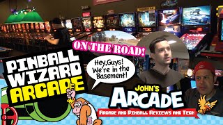 John tours the Pinball Wizard Arcade in Pelham, NH - classic arcade games & pinball machines!