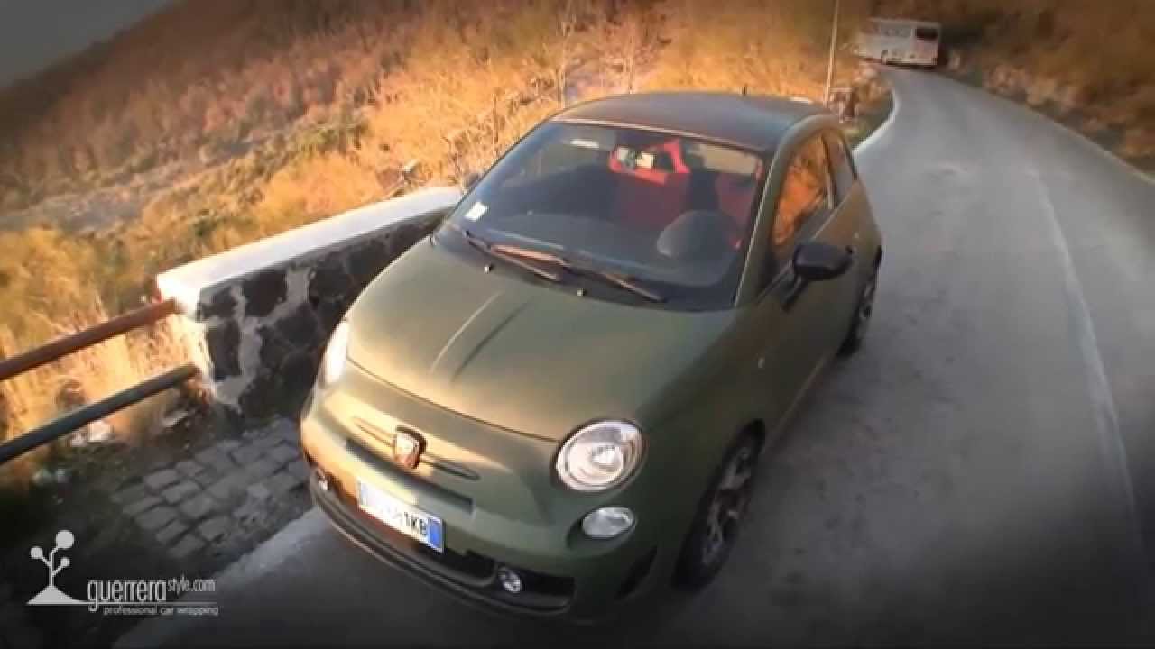 Abarth 500 esseesse Car Wrapping by Guerrerastyle com
