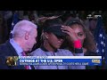 Watching video Shocking US Open final as Serena Williams loses, breaks her racket