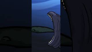 The Bloop VS Megalodon | Bite Fight #shorts  #animation
