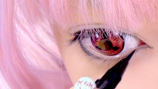 Naruto's SASUKE COSPLAY MAKEUP TUTORIAL how-to by Japanese kawaii model|??????????????????