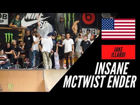 THE DETERMINATION OF JAKE ILLARDI TO LAND THE MCTWIST AS AN ENDER
