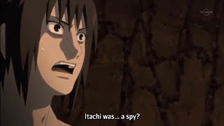 Obito tells sasuke the truth about itachi
