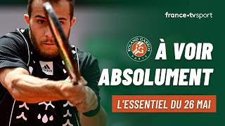 Roland-Garros 2022 : l'essentiel du 26 mai 2022