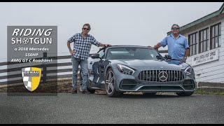 Riding Shotgun in a 550hp Mercedes AMG GTC Roadster!