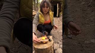 The Girl Found A Beautiful Place To Camp #Camping #Survival #Bushcraft #Outdoors #Outside