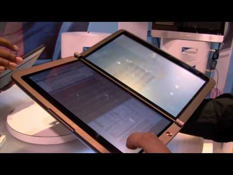 MSI Dualscreen Netbook with Multitouch Display
