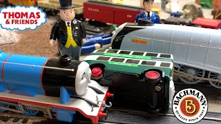 Spencer Pulls Gordons Express Coaches - Thomas & Friends Bachmann Ho Scale Trains