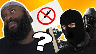 Apparently being "anti-vax" is domestic terrorism (according to weirdos)