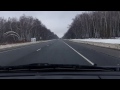 Video Domodedovo Urban Okrug - Klimovsk 10/02/2013 (timelapse 4x)