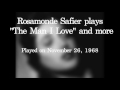 Rosamonde Safier Marks plays Tin Pan Alley classics