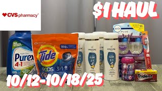 Cvs Couponing & Haul - 1012-101825 - Cvs Couponing This Week