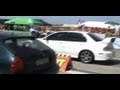 Mitsubishi Lancer EVO VIII Vs. Honda Civic VTI Drag Race [1/4 Mile]