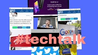 #techtalk 21 zuckerberg criminal/ airtel 249 prepaid plan/ real me u1 price update / flipkart credit
