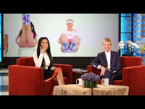 Nicki Minaj Reacts to Ellen’s ‘Anaconda’