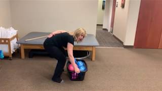 Lifting Posture | Physical Therapy Demo