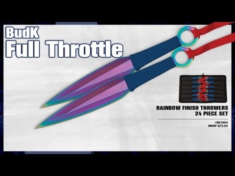 Rainbow Finish Throwers 24 Piece Set - 39.99 - SALE!! 26.98