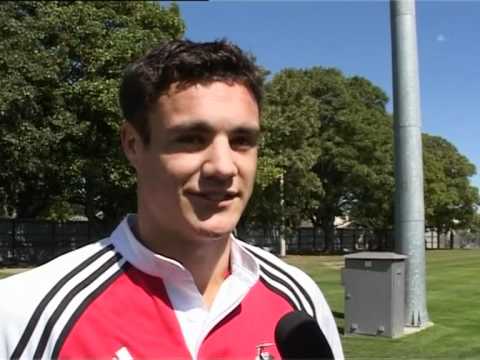 Dan Carter and Leigh Hart Dan Carter and Leigh Hart