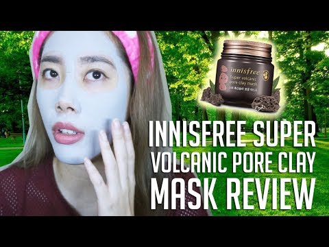 Innisfree Super Volcanic Pore Clay Mask Review (Bahasa Indonesia)