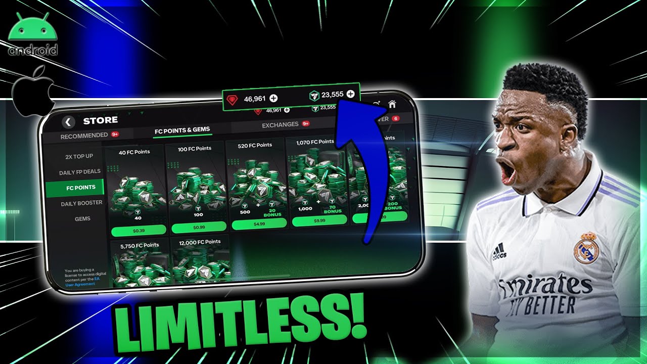 FC Mobile Hack – How I Got Unlimited Gems and Points?! FC Mobile Hack – How I Got Unlimited Gems and Points?!