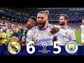 Real Madrid vs Manchester City 6-5 Highlights & Goals | INSANE COMEBACK |  UCL 2022