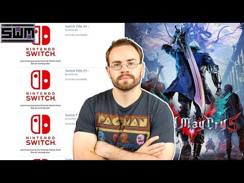Weird Nintendo Switch Place Holders Appear On Amazon And DMC 5 Is Ready For GamesCom | News Wave