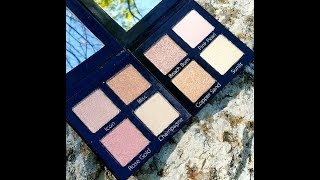 Ruby May Cosmetics - Rose Glow And Endless Summer Highlighter Palettes With Swatches