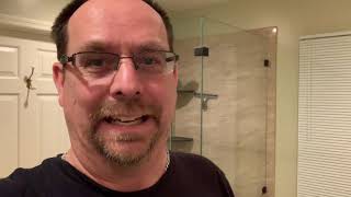 Master Bath Remodel - Day of Painting