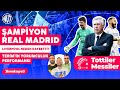Şampiyonlar Şampiyonu Real Madrid | Mourinho'dan 5'i 1 Yerde | Tottiler Messiler | Yemeksepeti