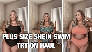 Shein Curve Swim Try On Haul Plus Size Size 18 20
