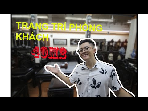 Kinh Nghiệm trang trí phòng khách 40m2 | Đồ Gỗ Đỗ Tĩnh