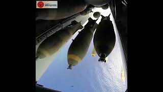 Usaf B-52H Stratofortress Carpet Bombingcatastrophic Damage