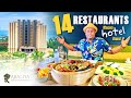 14 Restaurants Inside !! AMAZING FOOD EXPERIENCE at Araliya Beach Resort & Spa