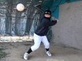 少年野球最強打撃理論の打撃フォームでティーバッティング