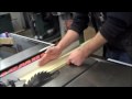 How to use the table saw!