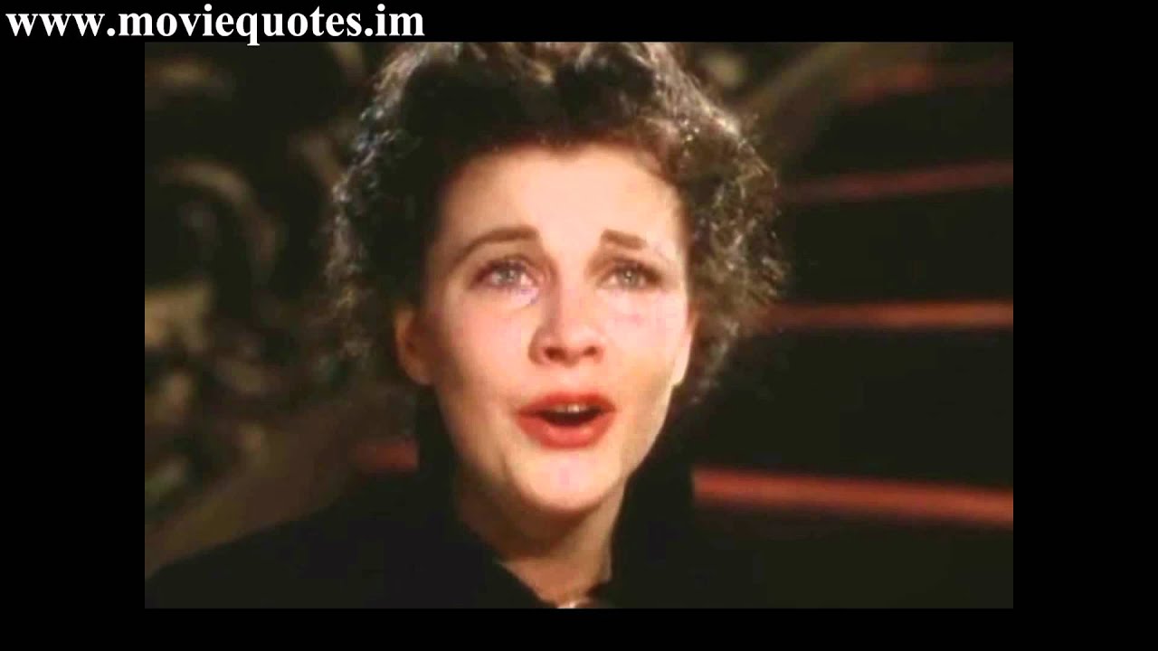 After all tomorrow is another day - Vivien Leigh - Gone 