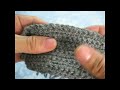 Punto Rulo o Boucle en tejido crochet tutorial paso a paso