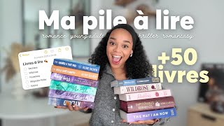 Tous Les Livres De Ma Pile À Lire Romance, Romantasy, Thrillers, Ya...