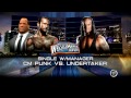 WWE13 Wrestlemania 29 Sims - CM Punk vs. The Undertaker