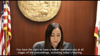 Misdemeanor Advit Of Rights Video