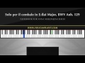 Bach - Solo per il cembalo BWV Anh. 129 [Advanced Piano Tutorial]