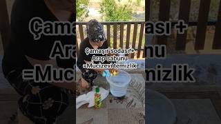 Balkonda Halımı Sadece Sodalı Ve Arap Sabunlu Yıkadım
