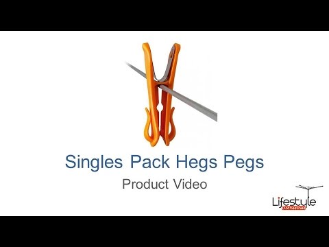 Singles Pack Hegs Pegs HEGS2PACK Product Video