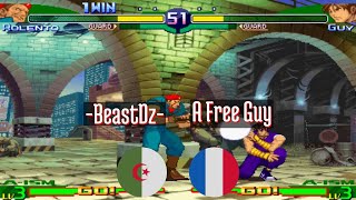 @sfa3: -BeastDz- (DZ) vs A Free Guy (FR) [Street Fighter Alpha 3 Fightcade] Apr 