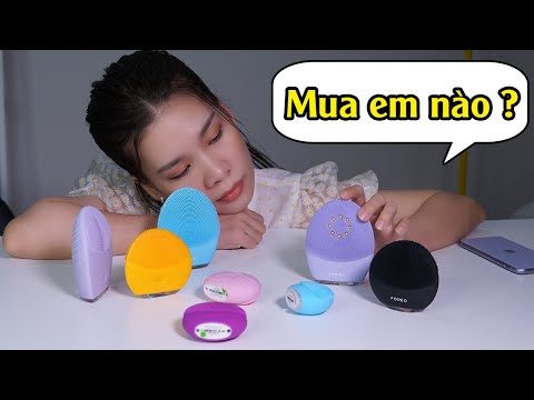 Mua máy rửa mặt FOREO chính hãng nên chọn bản nào? So sánh các dòng FOREO : mini 2-3, Luna 2-3 ...