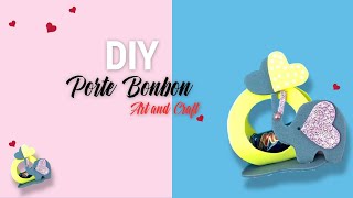 Diy Idées De Bricolage Facile Et Rapide - Porte Bonbon - Tutorial Art And Craft