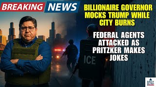 Illinois Leader Makes Jokes About Safety While Federal Officers Face Attacks From Local Protesters